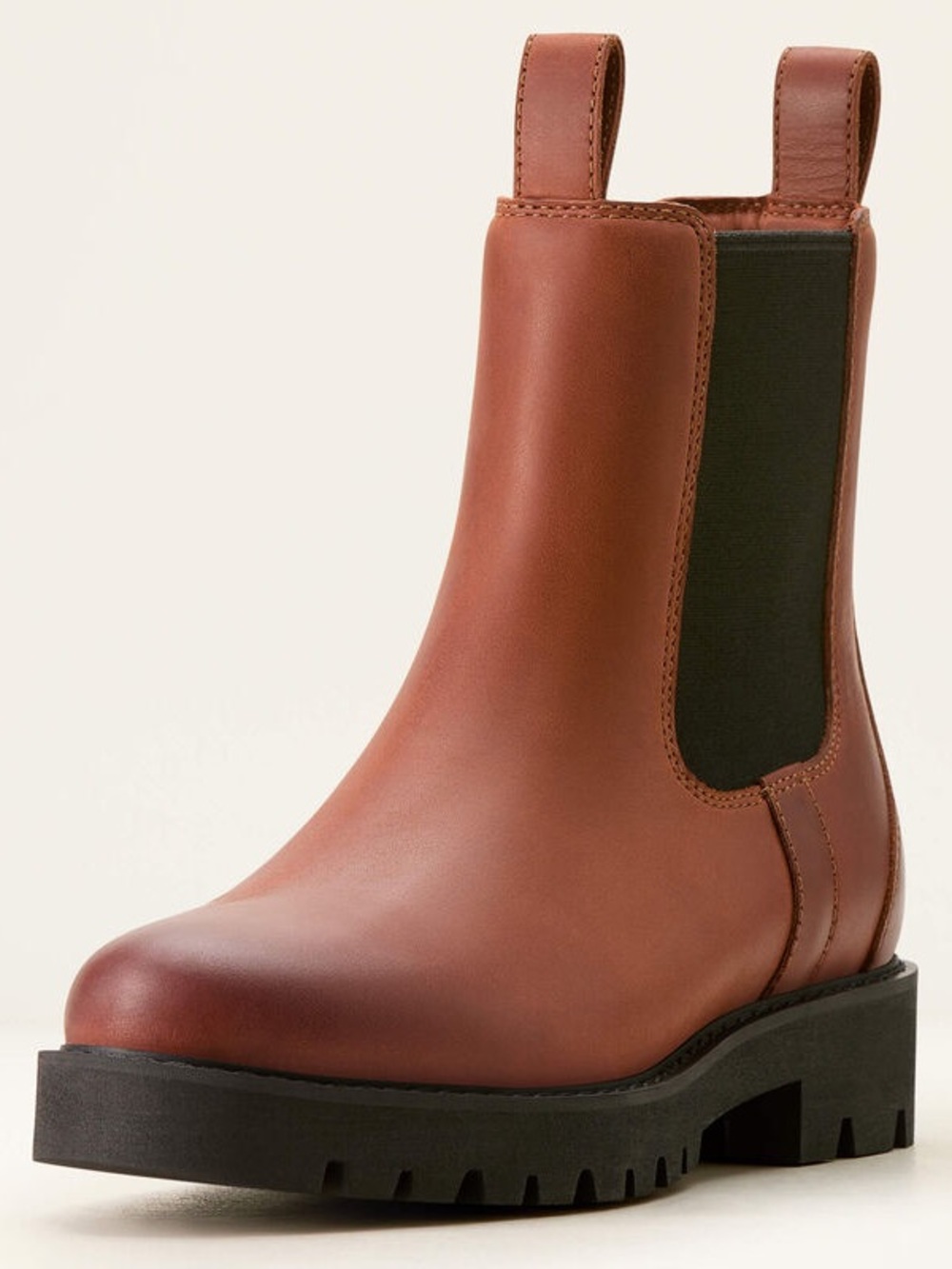 ARIAT WEXFORD LUG MID WATERPROOF CHELSEA BOOT SIZE 8.5B